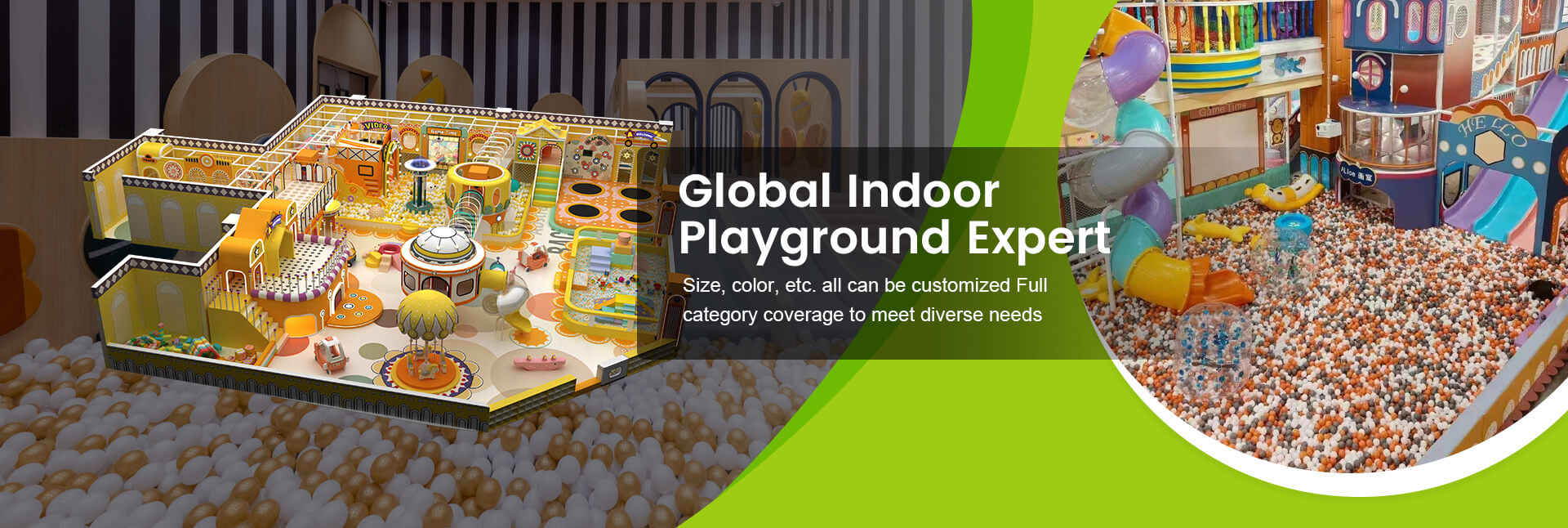 Expert mondial du terrain de jeu intérieur