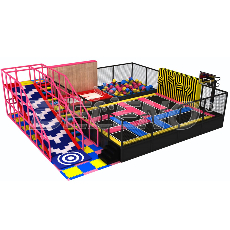 168㎡ Thrilling Trampoline Park