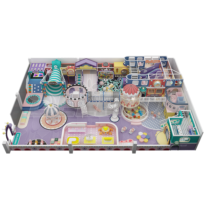 300㎡ Purple Dreamy Indoor Playground