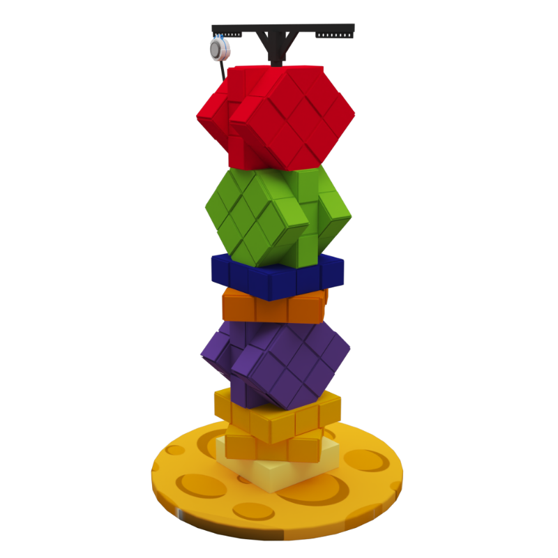 Escalada de cubo de Rubik