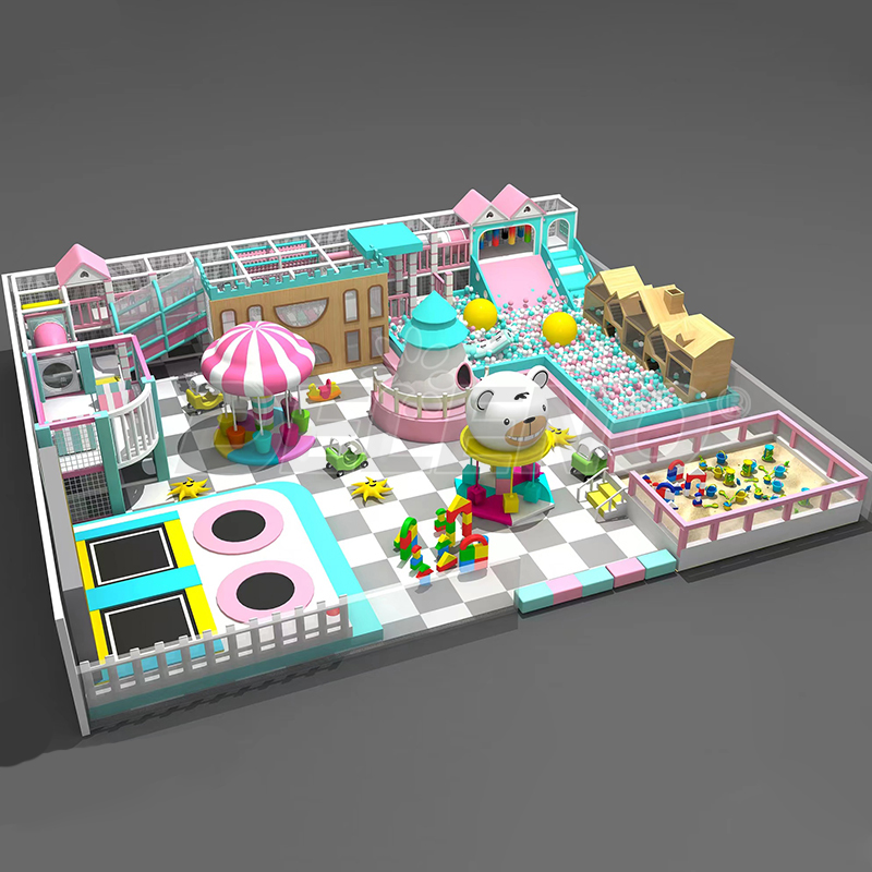 100㎡ Bear Indoor Playground