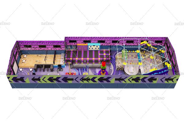 Hussein’s 960㎡ Indoor Multi-Use Center in Iraq